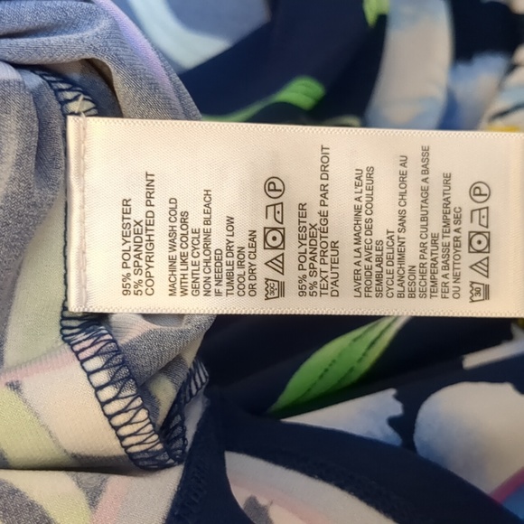 Womens S Tommy Bahama Tropical Dark Floral Cowl Neck Sleeveless Dress Small Palm - Picture 7 of 16